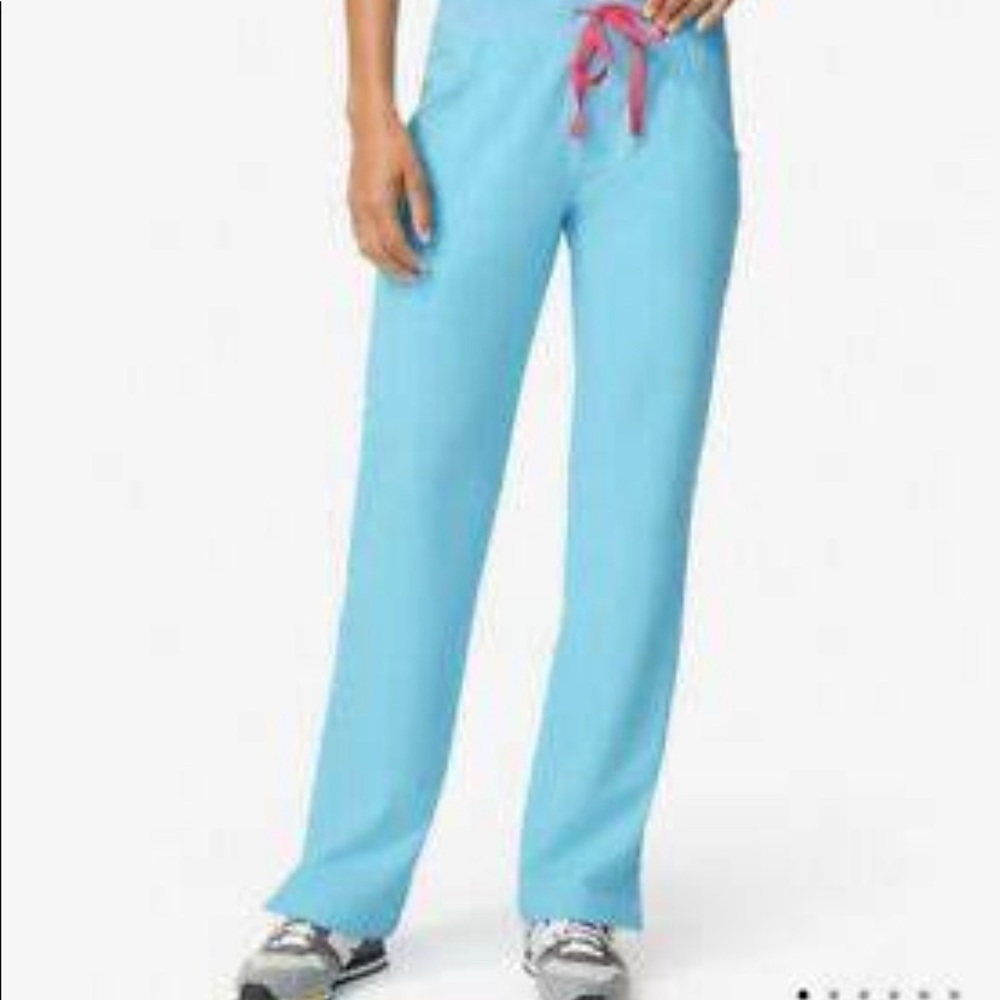 Figs Neon Blue Kade Cargo Pants